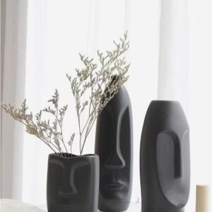 Neutral-toned decorative pillows on a sofa