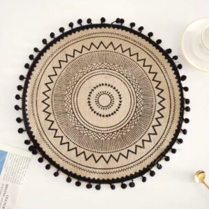 Neutral-toned decorative pillows on a sofa